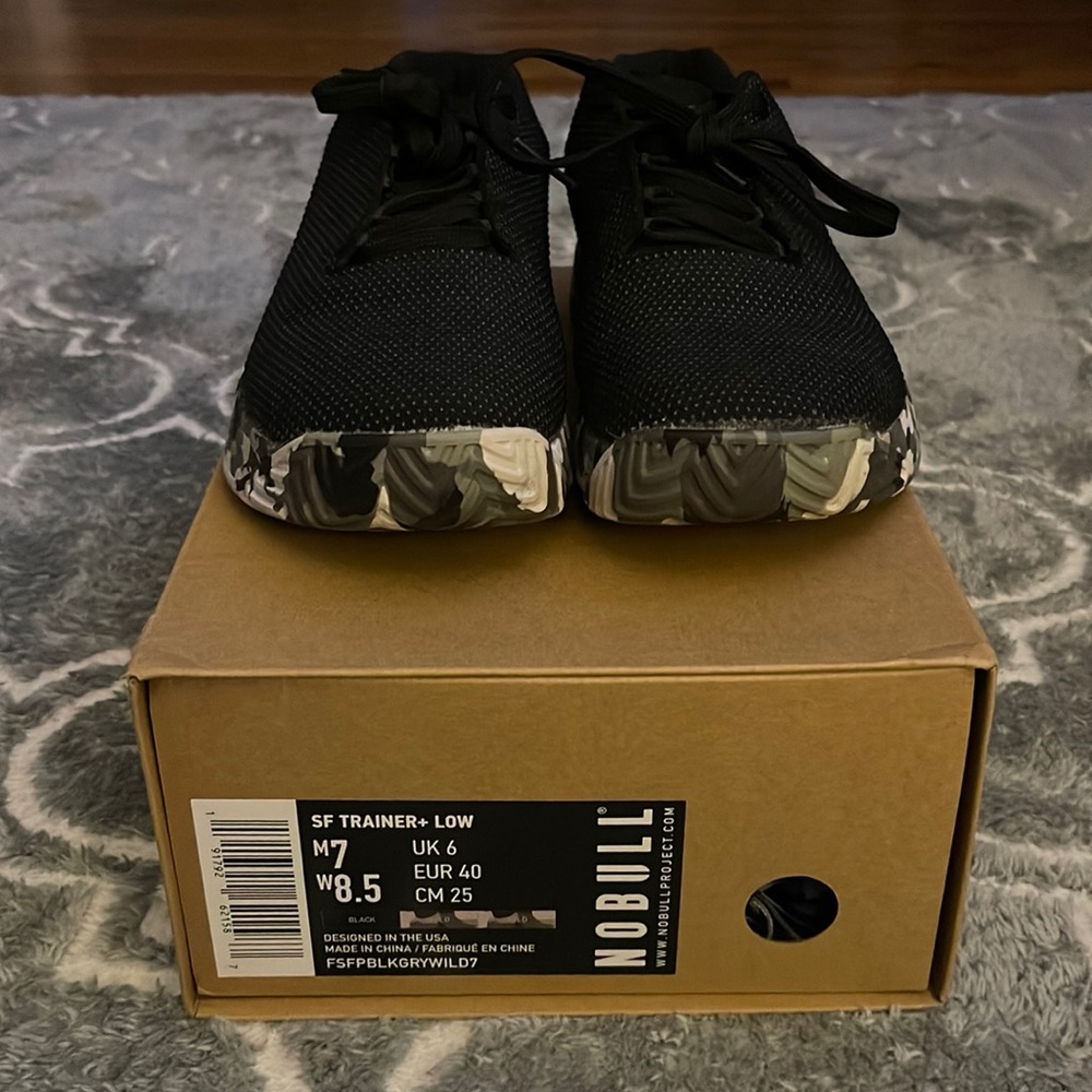 Woman’s Black/Camo Trainer +